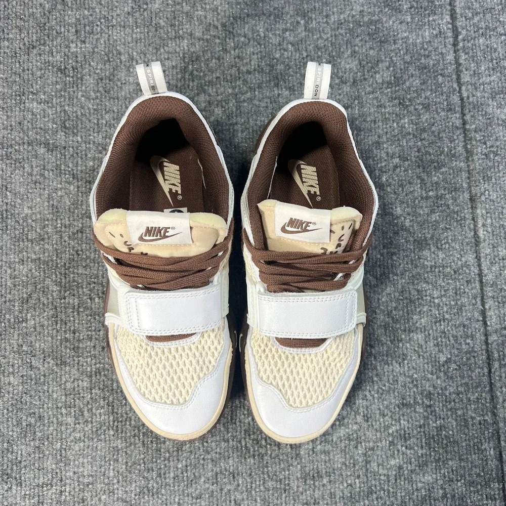 Travis Scott x Nike Zoom Field Jaxx Sneaker Men's 5‎ Light Chocolate HQ3073-100